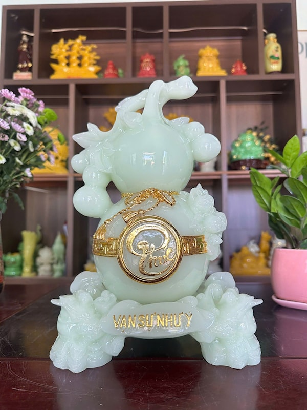 HỒ LÔ CHỮ PHÚC DÁT VÀNG